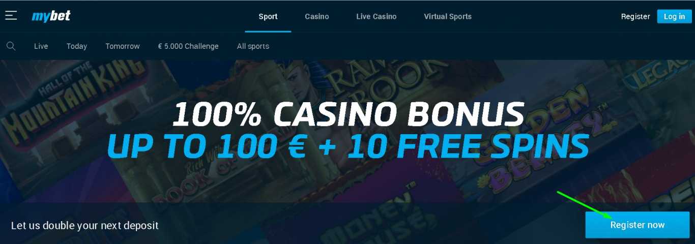 My bet casino welcome bonus